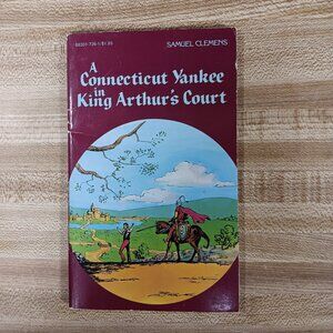 Connecticut Yankee in King Arthur's Court Twain Clemens 1984 B&W Pocket Classics